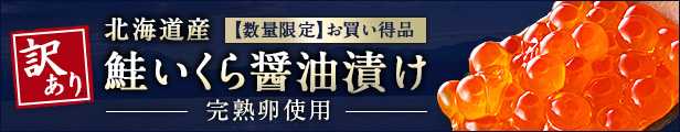 訳あり鮭いくら醬油漬け